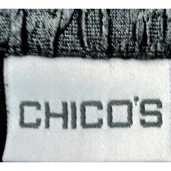 Chico's Women's Silver Long Sleeve Full Zip Snap Cuff Unlined Jacket Size XL - Picture 8 of 10